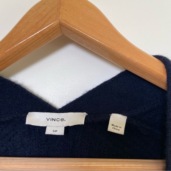 VINCE Ribbed Cardigan Cashmere - Picture 4 of 9